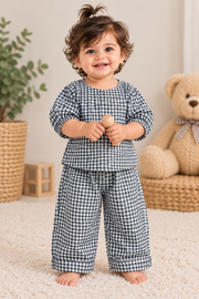 "Teddy Bear Gingham" Toddler Lounge & Play Set