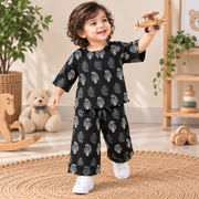Black Toddler Lounge Set – 2-Piece Relaxed Co-ord