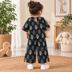 Black Toddler Lounge Set – 2-Piece Relaxed Co-ord