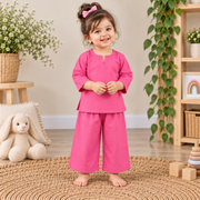 Pastel Pink Pure Cotton Co-Ord Set